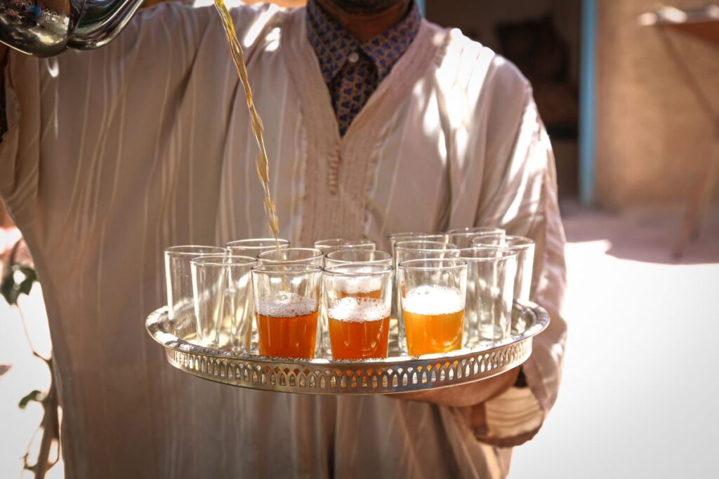 Making Moroccan Mint Tea