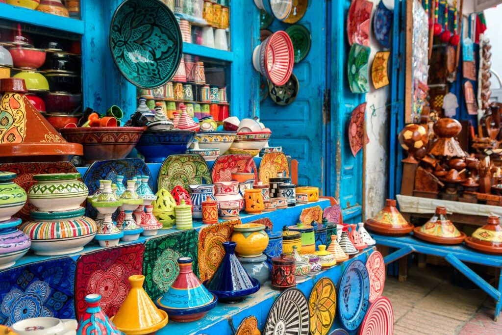 Moroccan crockery