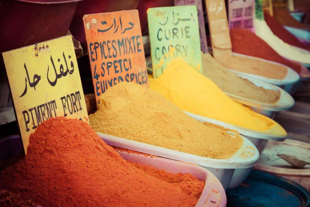 Morocco spices