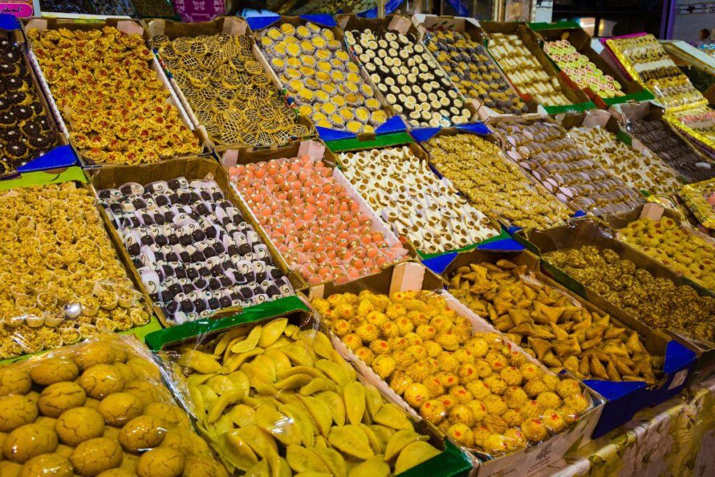 Traditional sweets in Souk