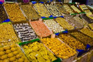 Traditional sweets in Souk