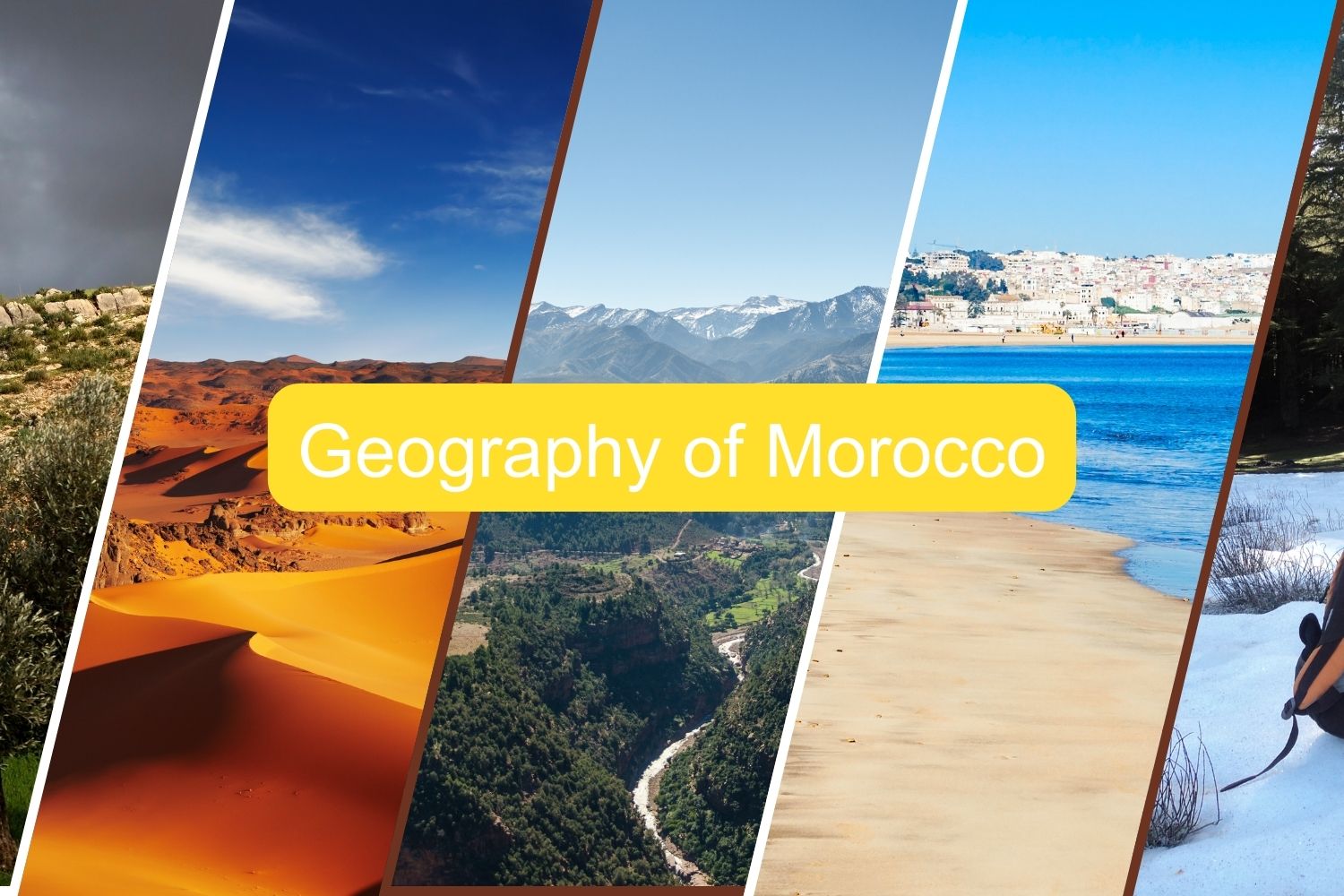 morocco on world map