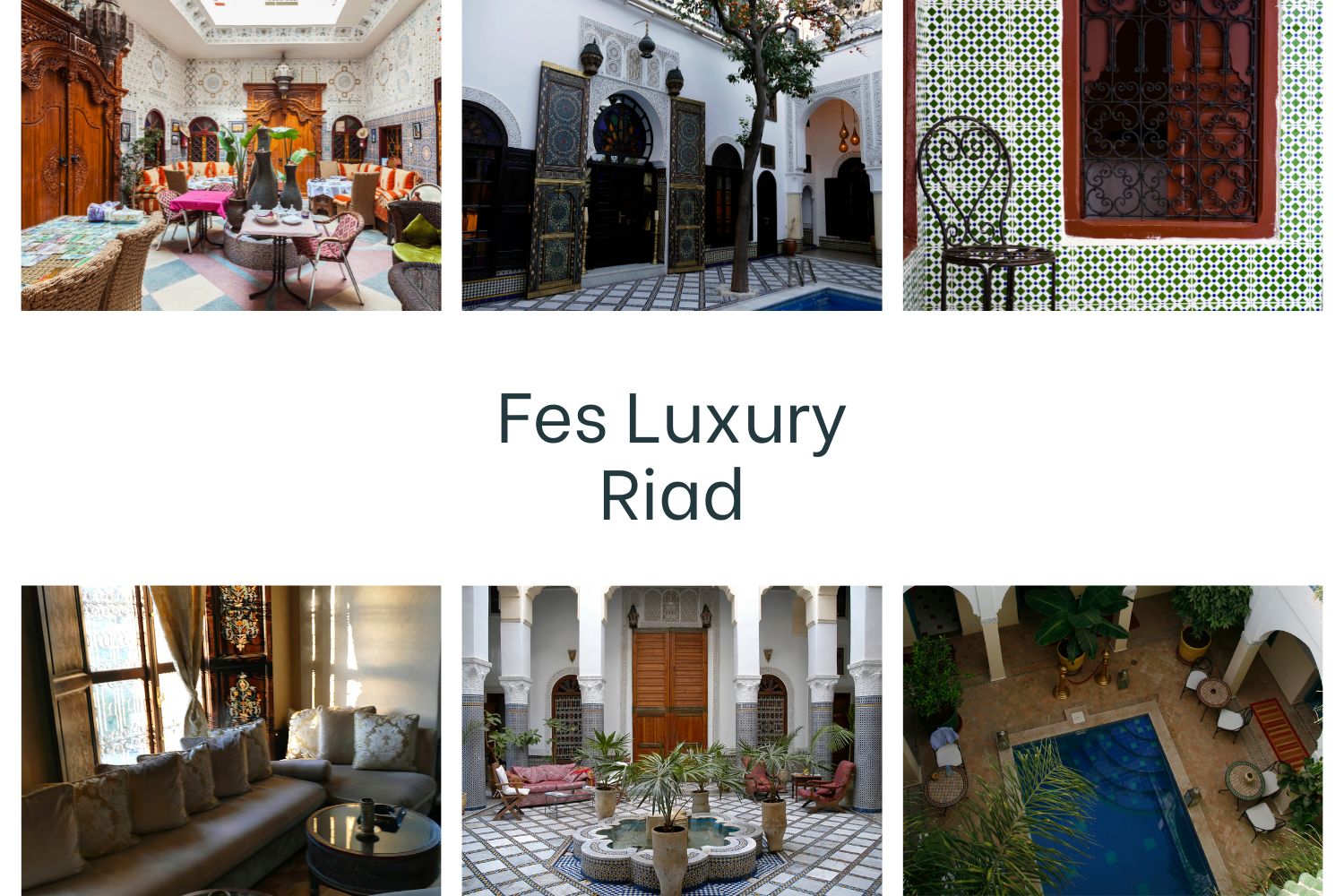 Fes Luxury Riad